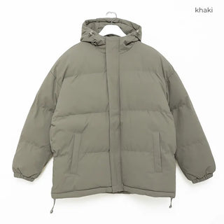 (Unisex) Hooded Padded Volume Jumper