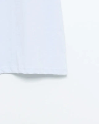 Crew neck semi-cropped short-sleeve T-shirt