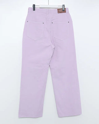 (Unisex) Colored Cotton Wide Pants