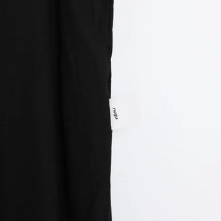Shirred sleeveless long dress