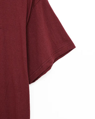 (Unisex) Check Vintage Star Patch Short Sleeve T-Shirt