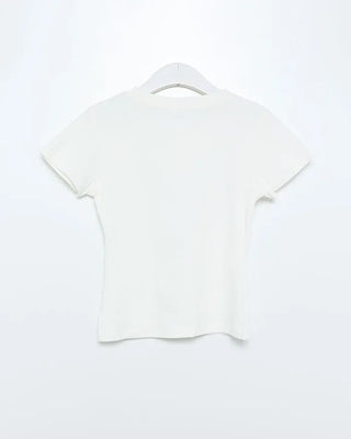 Soup Lettering Short-Sleeved T-Shirt