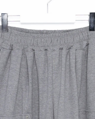 (UNISEX) Snap Bermuda Easy Pants