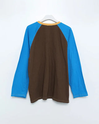 Logo print raglan T-shirt