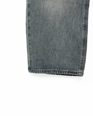 Wide denim pants