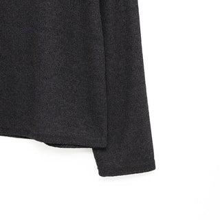 See-through round knit