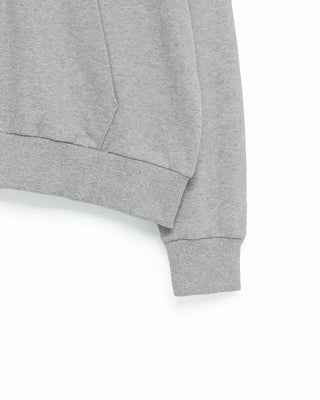 Asymmetrical zip-up hoodie