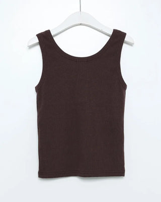Layered Button Sleeveless