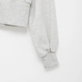 Cropped hoodie