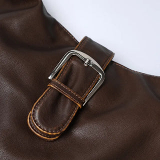 Vintage belt shoulder bag