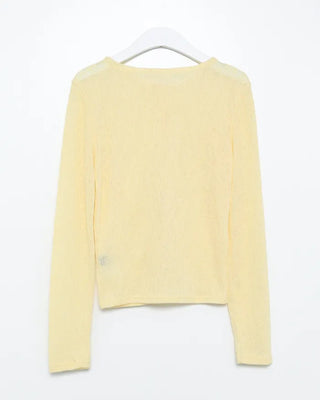Shell Button Summer Cardigan