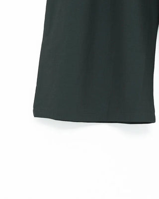 High-waisted, pleated long wide slacks