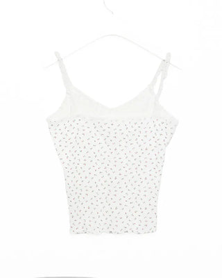 Lace flower pattern camisole