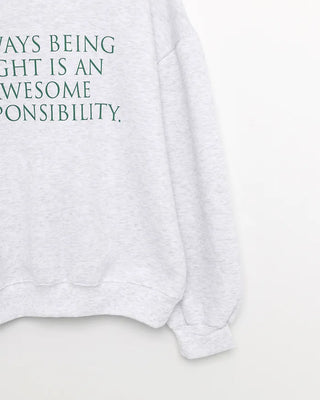 Awesome Lettering Sweatshirt