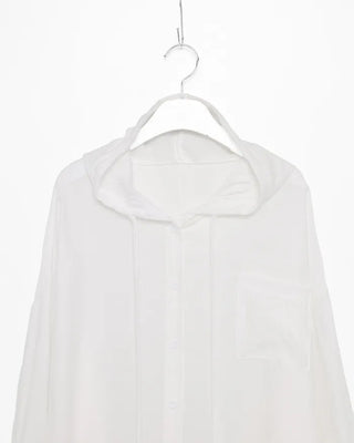 Loose-fit hoodie shirt