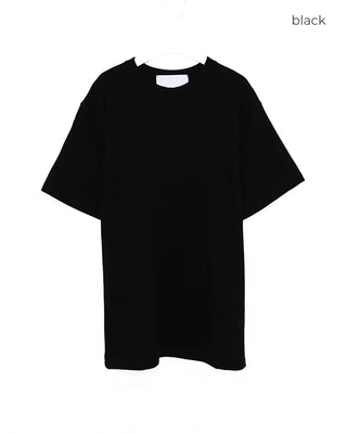 Simple loose half-length T-shirt
