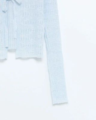 Ribbon Strap Summer Cardigan