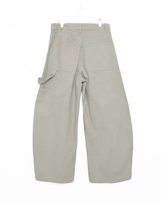 Wide Caper Cotton Pants