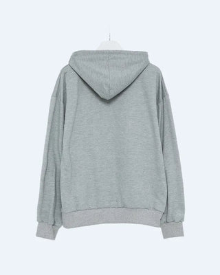 83 Check Lettering Hoodie