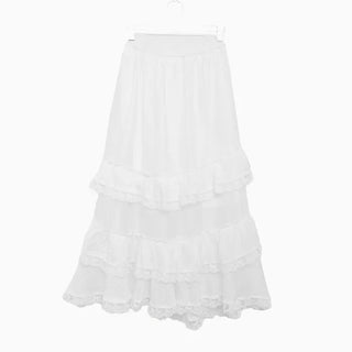 Cancan lace long skirt
