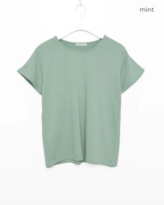 Simple round neck short-sleeved T-shirt