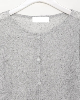 Linen blend cardigan