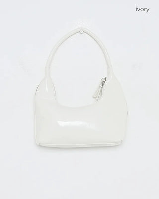 Double Zipper Mini Hobo Bag