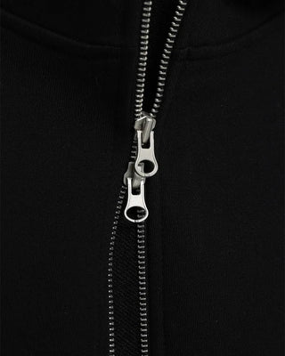 Basic zip-up hoodie