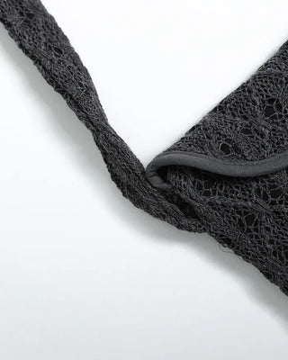 Flower Diamond Lace Waist Pouch