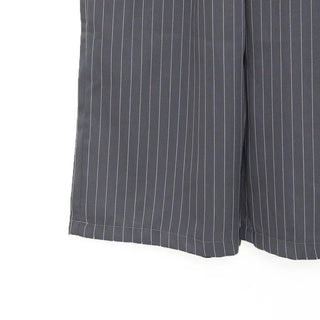 Striped two-tone slacks