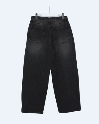 Vintage Wash Curved Denim