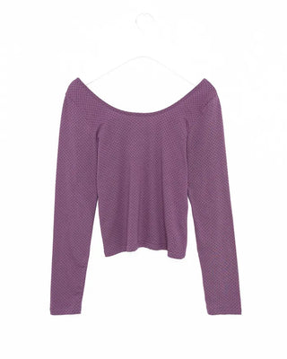 Pindot Gel Neck Long Cut and Sew