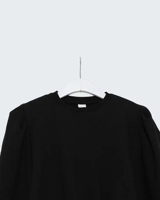 Puff cropped sweatshirt