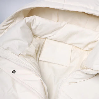 Ribbon-point half-padded jumper