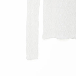 Sheer lace long t-shirt