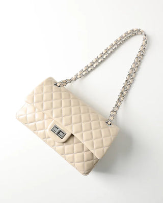 Quilted chain bag