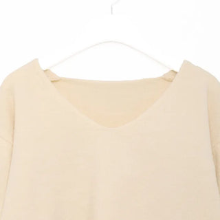 Sleeveless layered cropped knit