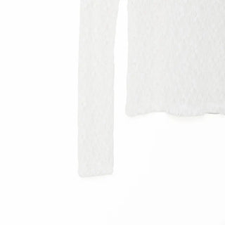 Lace long-sleeve T-shirt