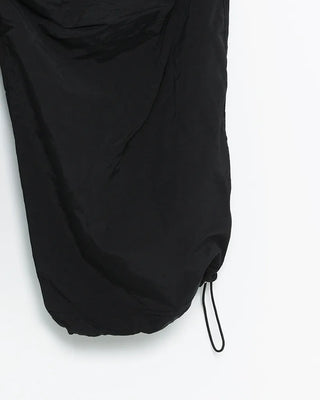 2-Way Knee-Tuck Easy Nylon Pants