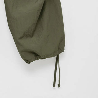 Nylon wide Joker pants