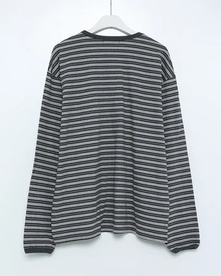 Striped long-sleeved T-shirt