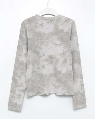 Tree camouflage long-sleeved cut and sew