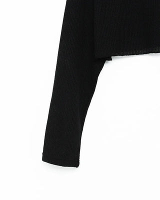Scalloped Off-Shoulder Knit