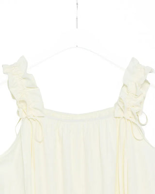Shoulder String Long Dress