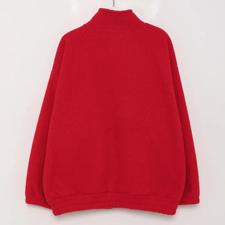 Pocket fleece zip jacket
