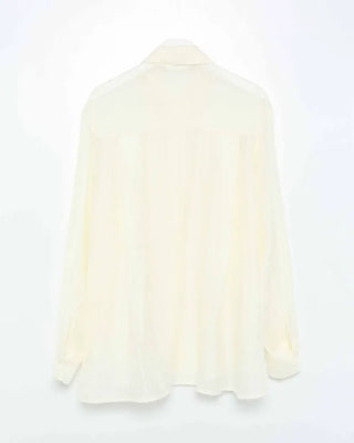 Organza Stripe Sheer Shirt
