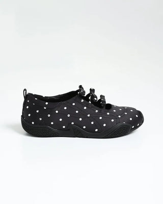 Polka Dot Ribbon Mary Jane Sneakers
