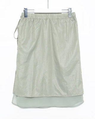Layered Nylon Easy Skirt