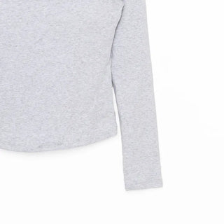 Slit T-shirt with built-in cups