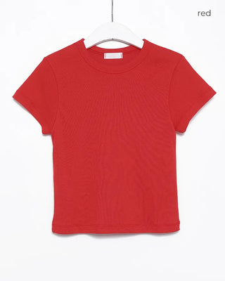 Basic French Sleeve T-Shirt